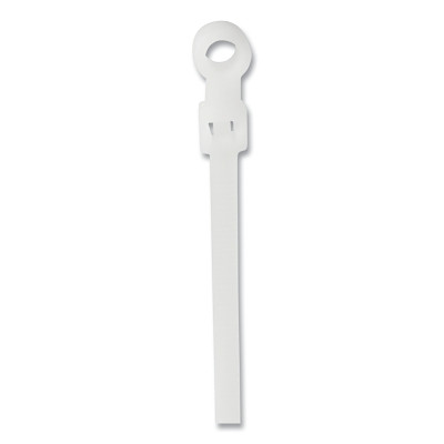 7" 50LB NATURAL MOUNTINGHOLE CABLE TIES