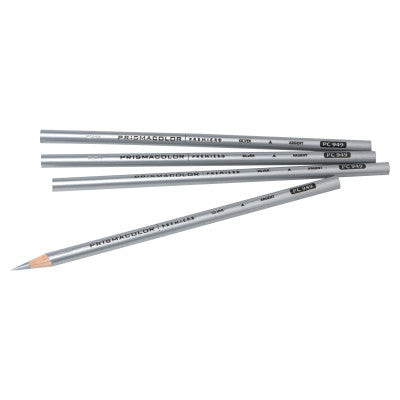 PC949 METALLIC SILVER PRISMACOLOR PENCIL TH. LEA