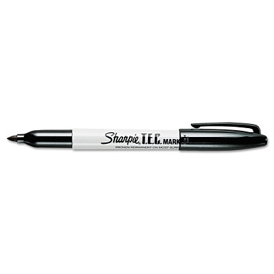 TEC FINE POINT MARKER BLACK CERTIFIED