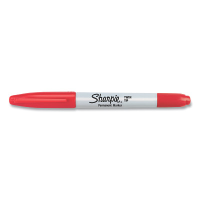 SHARPIE TWIN TIP RED
