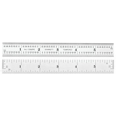 C304SRE-6 6" RULE SEMI F