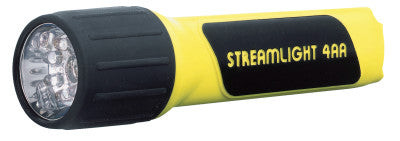 4AA LED FLASHLIGHT YELLOW