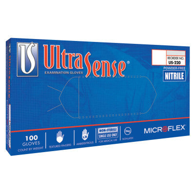 ULTRASENSE PF NITRILE EXAM X-LARGE