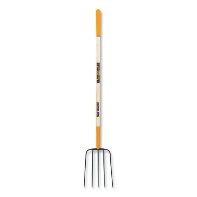 FORK LH MANURE 5T-OVAL FGD WOOD HDL