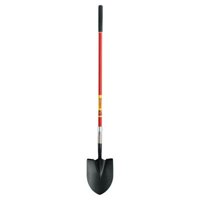RAZORBACK LHRP SHOVEL W/FIBERGLASS HANDLE