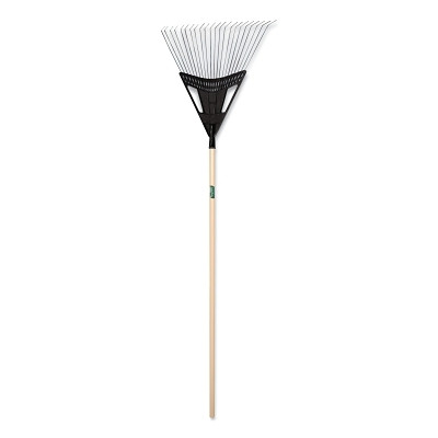 20" POLY STEEL RAKE WITH48" WOOD HANDLE