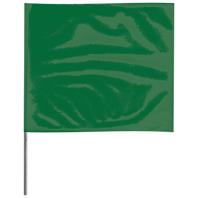 2"X3"X21" WIRE GREEN STAKE FLAG