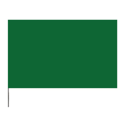 4"X5"X21" GREEN WIRE STAK E FLAG