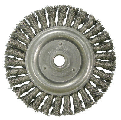 6"ER PASS WELD BRSH .023"SS WF 5/8"11