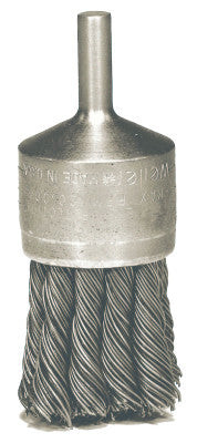 1-1/8" KNOT WIRE END BRUSH .020" SS FILL