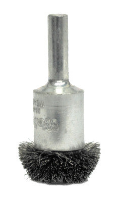 3" CIRCULAR FLARED CRIMPWIRE BRSH .006" SS FILL