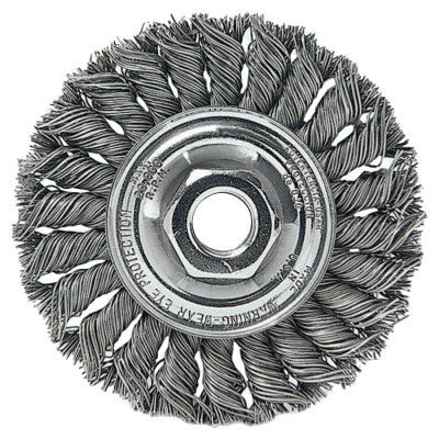 4"STAND TWIST KNOT WIREWHL .014"SS FILL 5/8"11