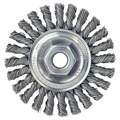 4"CABLE TWIST KNOT WIREWHL .020"SS FILL 5/8"11