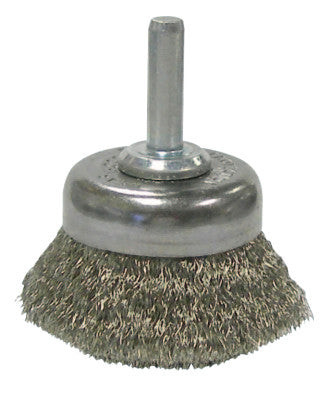 1-3/4" CRIMPWIRE UTILITYBRSH .006" SS FILL 1/4"