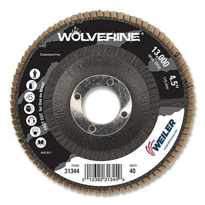 4-1/2 WOLV ANGLED PHENOLIC BACK 40Z 7/8 ARB HOLE