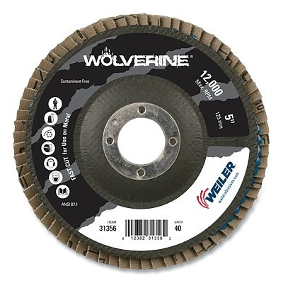 5" WOLV ANGLED PHENOLICBACK 40Z 7/8 ARB HOLE