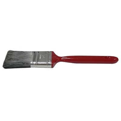 4" DISPOSABLE BRUSH BLACK SYNTHETIC BRISTLES BL