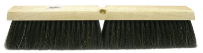 24" MEDIUM SWEEP FLOOR BRUSH BLACK TAMPICO CEN