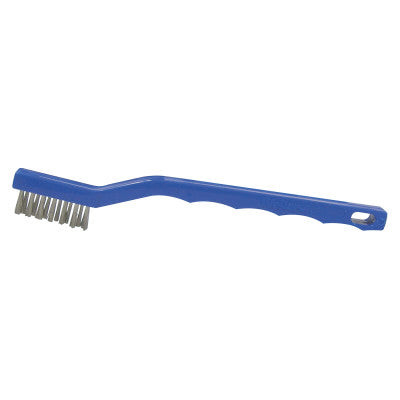 BH-37-SS .006SS 3X7 SCRATCH BRUSH W/PLASTIC H