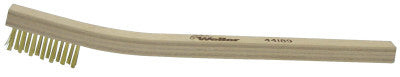 SM HANDWIRE SCRATCH BRSHBRASS WOOD BLOCK 3X7