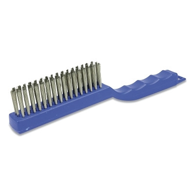 HAND WIRE SCRATCH BRUSH.012 SS WIRE 4X16