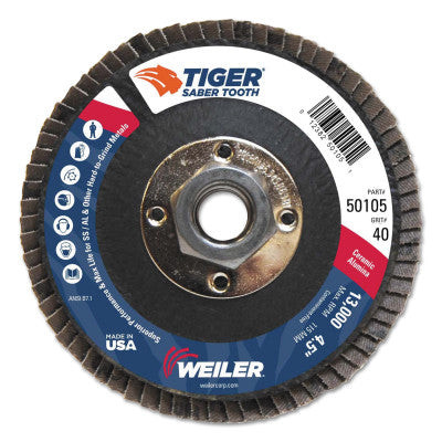4-1/2"TGR ABRSV DISC CONTY29 PH BACK 40C 5/8"11