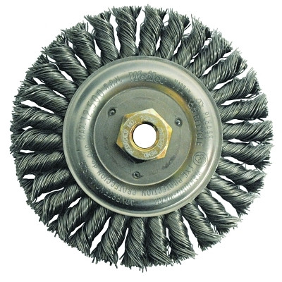 DUALLY 6"ER PASS WELD BRSH .023"STL WF 5/8"11