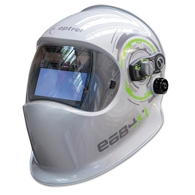 E684 SILVER WELDING HELMET