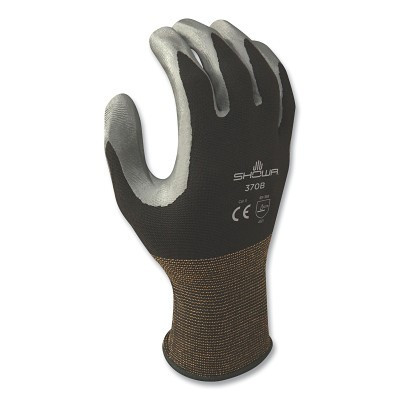 DISPOSE NITRILE-COATED-PALM DIPPED-  DZ12