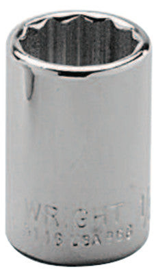 1/2" 3/8"DR 12PT STD SOCKET