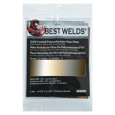BW-4-1/2X5-1/4 #9 GC POLY FILTER PLATE