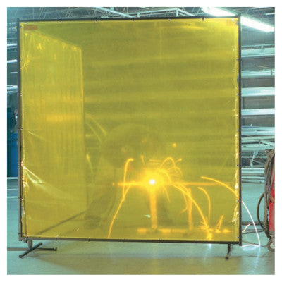 BW CURTAIN 14MIL VINYL 6X8 YELLOW