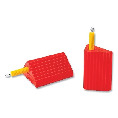 WHEEL CHOCKURETHANE10"X8.5"X5"27"-32" TIRE30