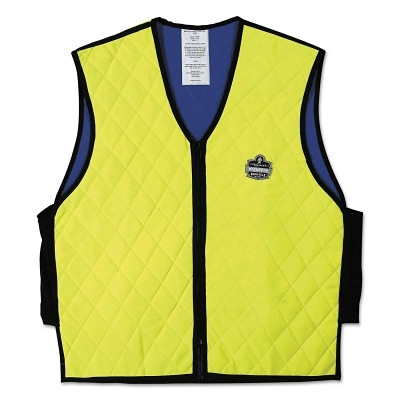 CHILL-ITS 6665 EVAPORATIVE COOLING VEST MED LIME