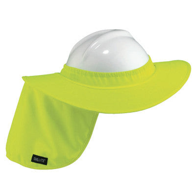 LIME HARD HAT BRIM W/SHADE