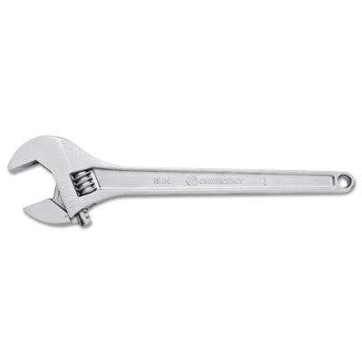 ADJUSTABLE WRENCH 15" CHROME CARDED SENSORMATIC