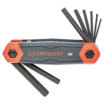 FOLDING HEX KEY MM 8PC