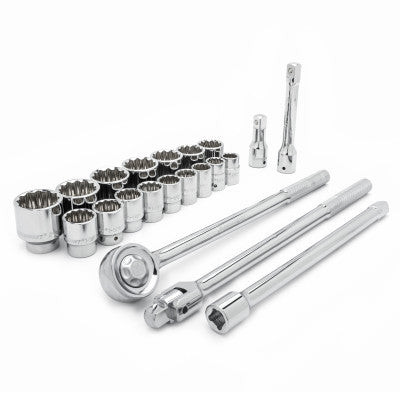 SET 21 PC MECHANICS TOOLS 3/4" SAE