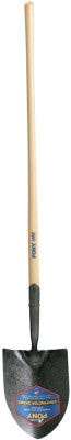 SIZE 2 ROUND POINT SHOVEL LONG HANDLE