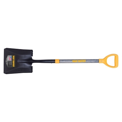 SQUARE PT SHOVEL W/ COMFORT STEP AND D-GRIP