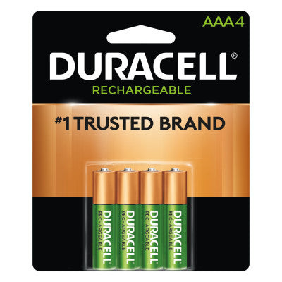 DURACELL RECHARGEABLE AAA NIMH BATTERIES  4/PACK