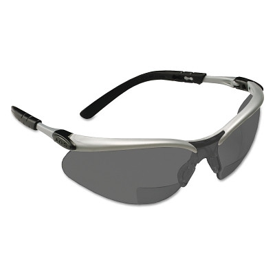 BX READER SILVER/BLACK FRAME GRAY LENS 1.5 DIOPT