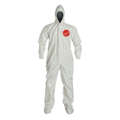 TYCHEM 4000 COVERALL ATTSOCKS SHITE XL