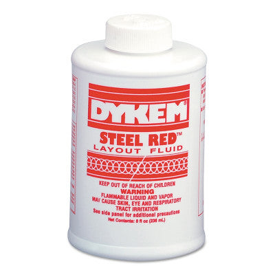 STEEL RED LAYOUT FLUID 8OZ. BIC