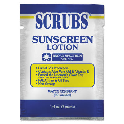 SCRUBS SUNSCREEN LOTION