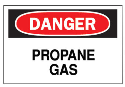 CHEMICAL AND HAZARDOUS MATERIALS SIGN