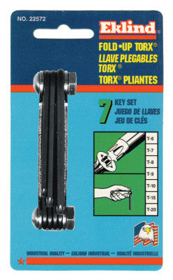 7 IN 1 T6THRUT20 TORX KEY SET