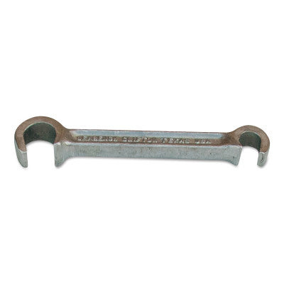 CAST ALUMINUM DOUBLE-ENDVALVE WHEEL WRENCH 8" L