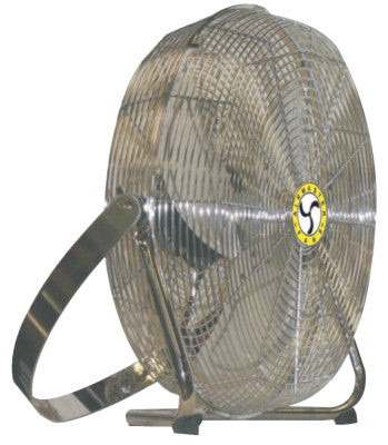 18" HIGH VEL LOW STAND PIVOT FAN/YOKE MT TE MOTO