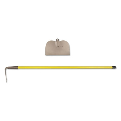 8" HOE- GARDEN W/FBG HANDLE